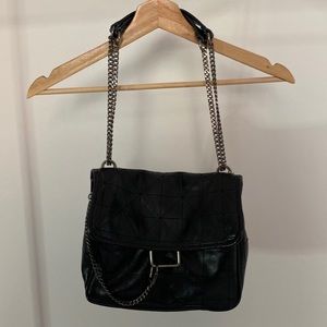 Zara Leather Crossbody Bag